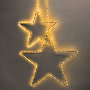 Estrellas LED colgantes TOP LUZ 500x500