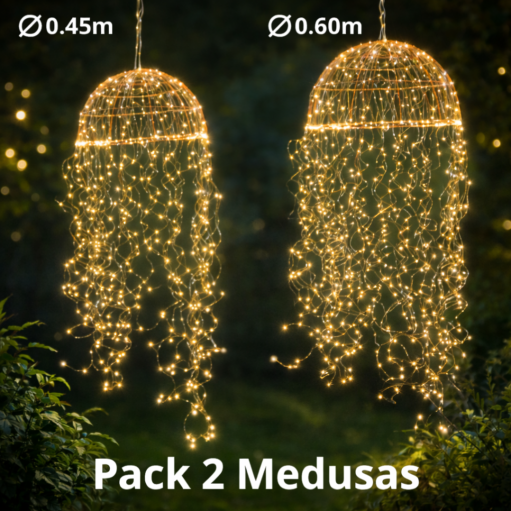 medusas iluminadas pack medusas iluminadas pack