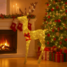 figuras navidad reno 3d