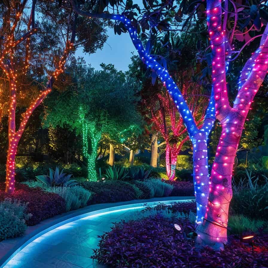 arboles led RGB