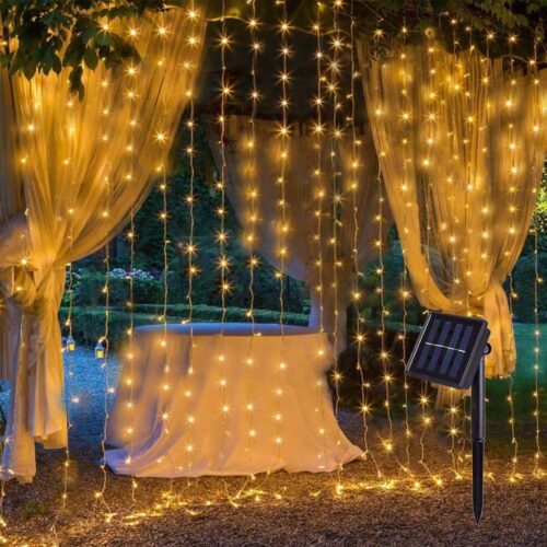 cortina led solar