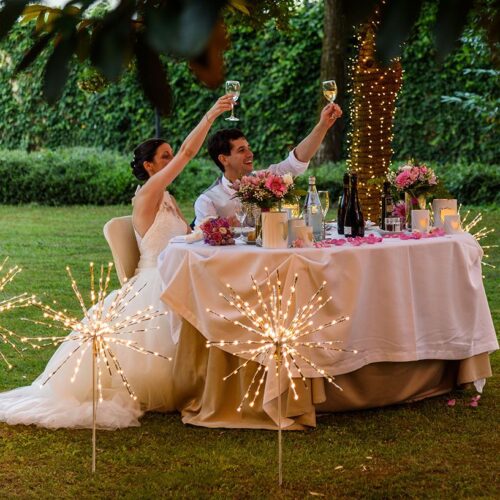 iluminación boda