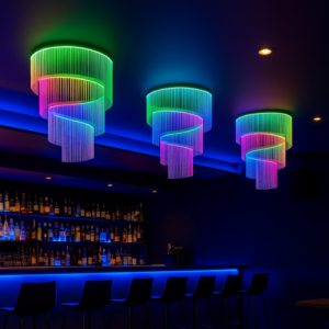 Lámpara Led Colgante RGB Anastasia