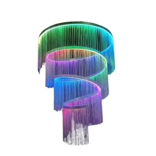 LAMPARA LED ONDAS RGB