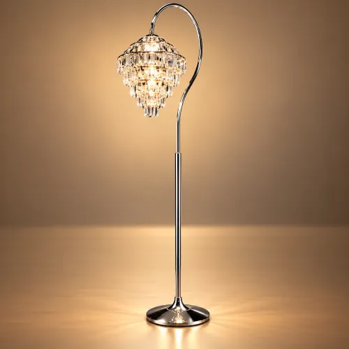 Lámpara de arco con cristal brillante_21