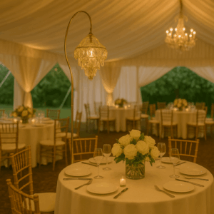 Lámpara Led con Pie Deluxe Dorado