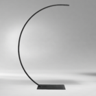 Soporte Lámpara Negro