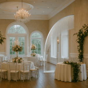 Lámpara Led con Pie Arco Cadenas