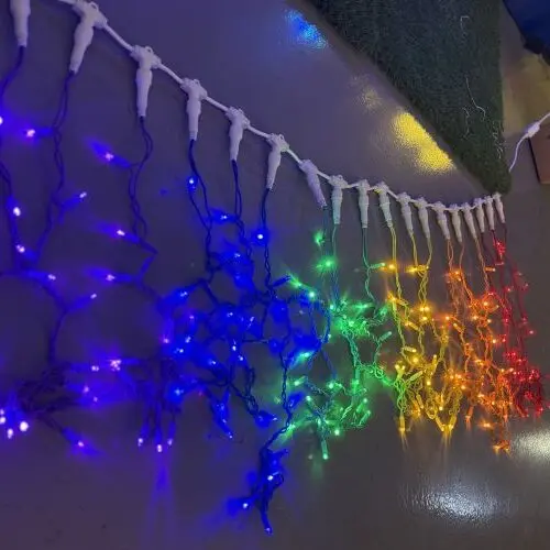 Imagen de Cortina LED 180m ORGULLO iluminacion para celebracion