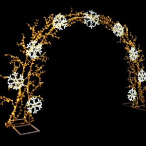 figuras navidad arco ramas