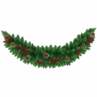 guirnalda decorada navidad