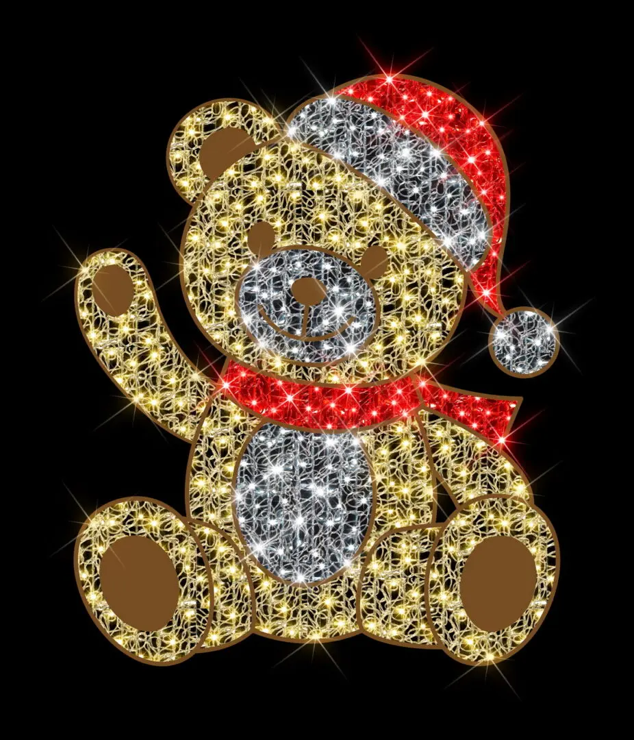 Figura navidad osito