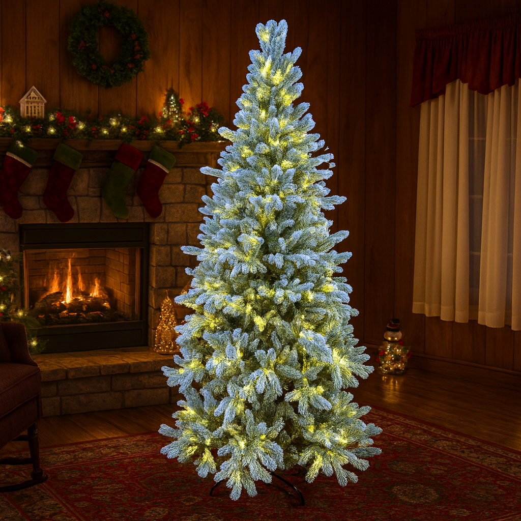 árbol nevado 2,40m árbol nevado 2,40m