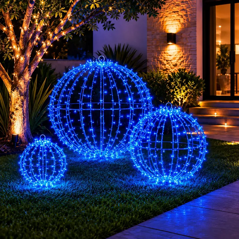 esfera 3d azul
