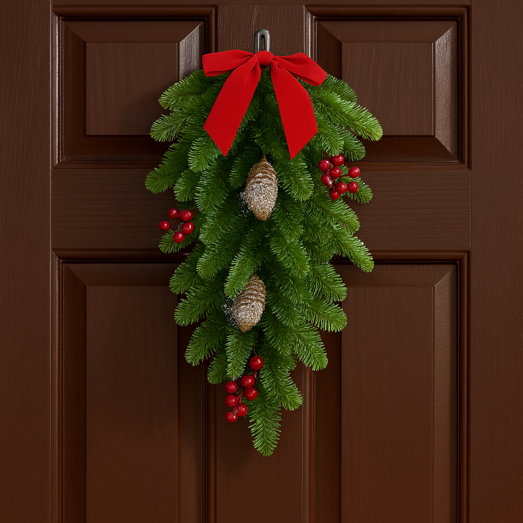 guirnalda lagrima decorada