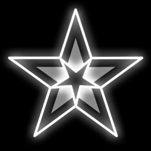 estrella led exterior plata 60x57 motivos navideños topluz