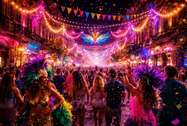 Iluminacion led para carnaval