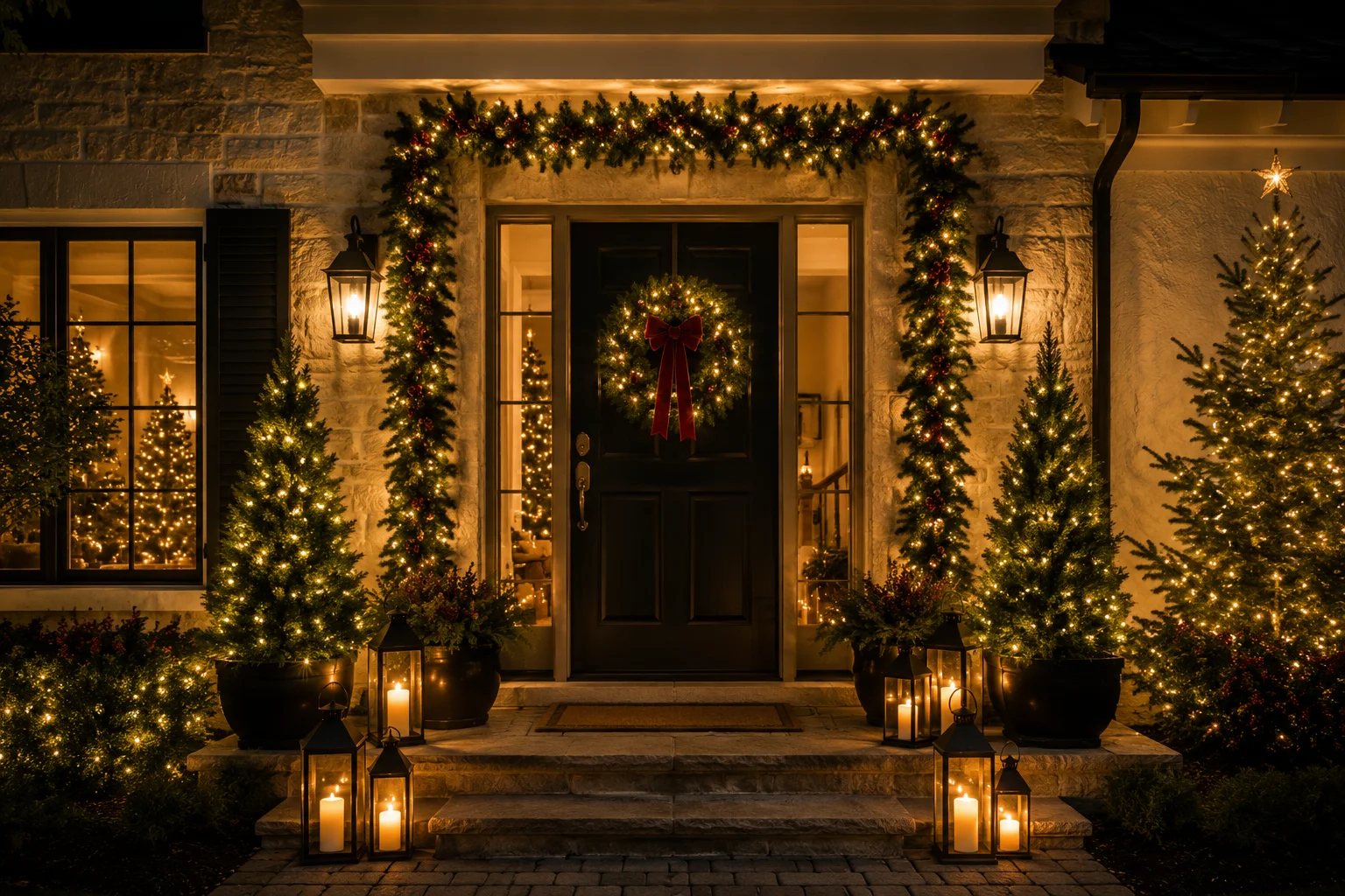 puerta navidad