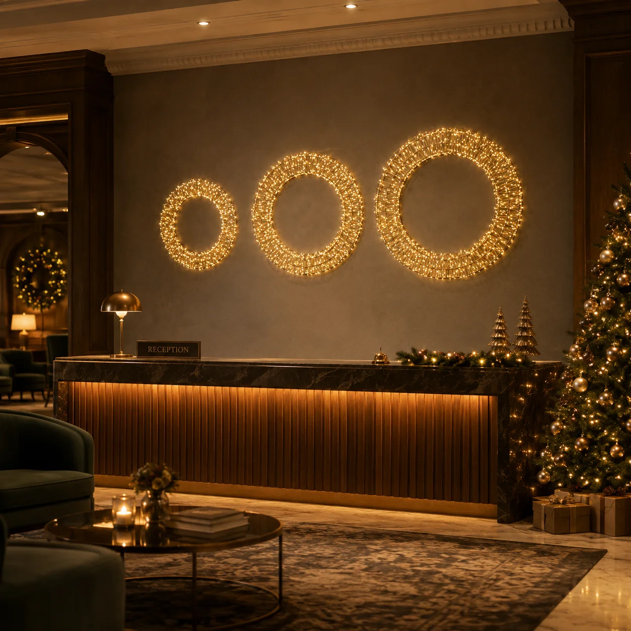 aros navideños