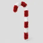 baston navideño rojo y blanco