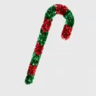 baston navideño verde y rojo