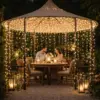 guirnalda led cenador