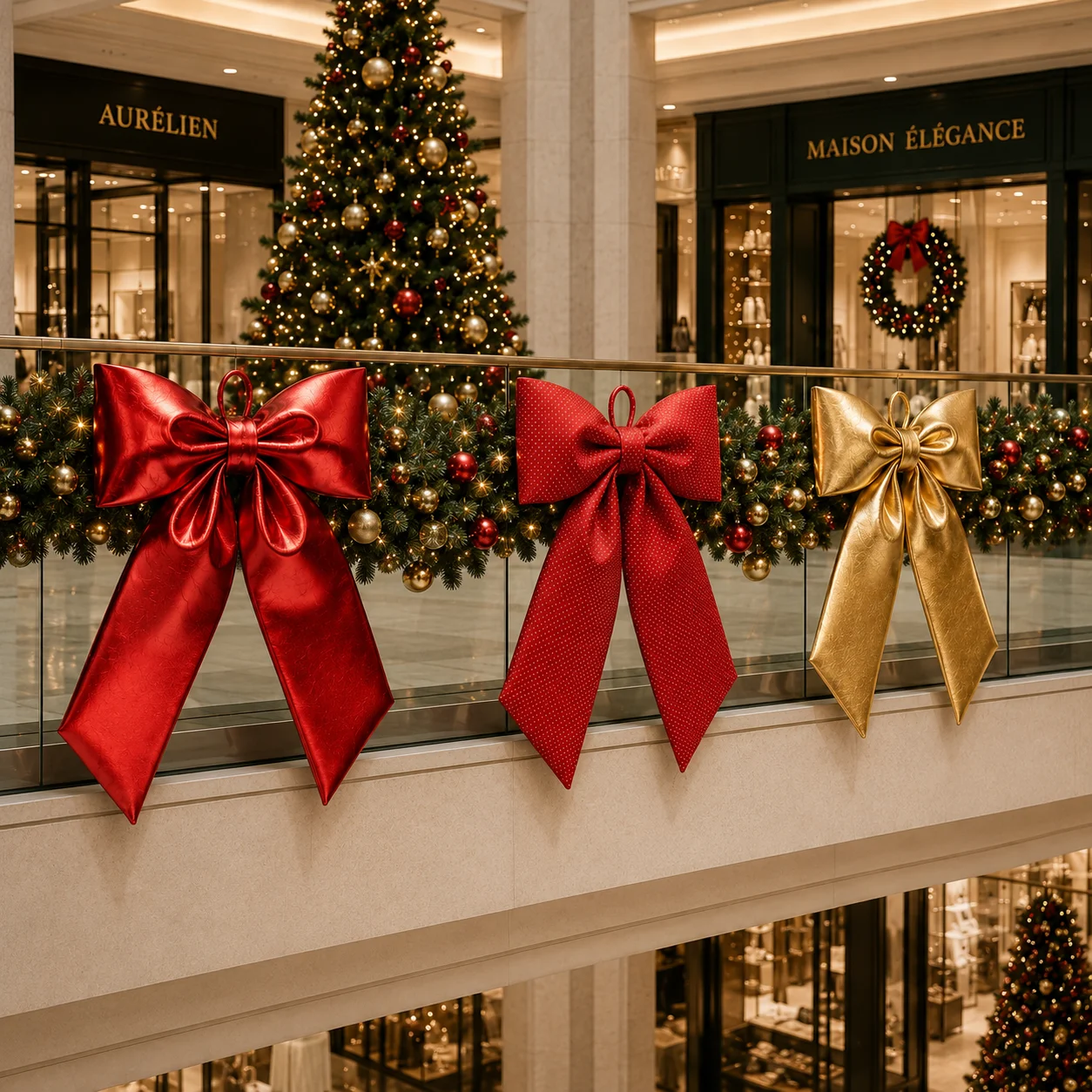 lazos de navidad lazos de navidad