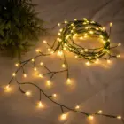 Guirnalda cluster miniled calido