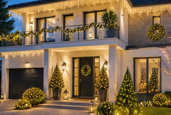 iluminacion hogar navidad