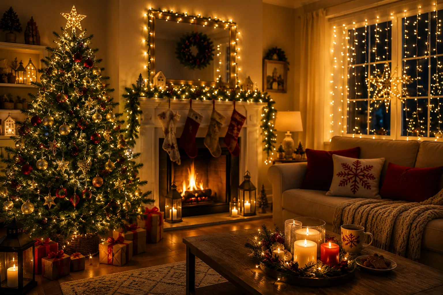 Cómo decorar tu casa en Navidad con iluminación LED
